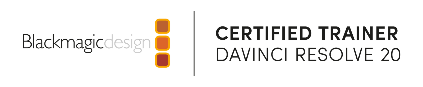 Blackmagic Design — DaVinci Resolve 20 Certified Trainer